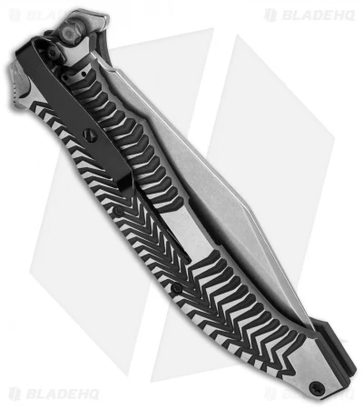 HTM Darrel Ralph AXD 5.5 Spring Assisted Knife Two-Tone Ti (5.5" Stonewash) - Image 3