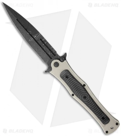 HTM Darrel Ralph Madd Maxx 5.5 Spring Assisted Knife (5.5" Damascus)