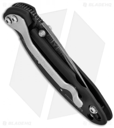 Kershaw Chive Assisted Opening Knife Black (1.94" Damascus) 1600DAMBK - Image 3