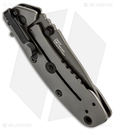 Kershaw Cryo II Assisted Opening Knife (3.25" Gray) 1556TI - Image 2