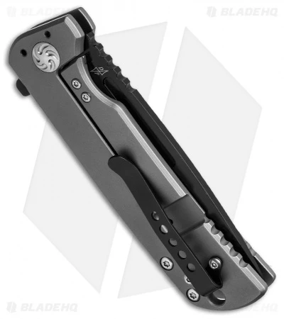 Kizer Pinkerton Escort Flipper Knife Titanium (3.5" Black) Ki4481 - Image 2