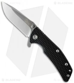Kizer Folding Knife Black G-10/Titanium (3.75" Satin) Ki404B1