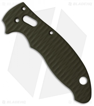 Allen Putman Spyderco Manix 2 Custom Sculpted G-10 Replacement Scales (OD Green) - Image 2