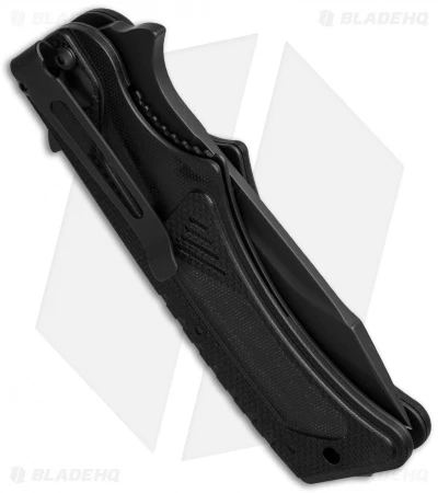 Maserin Revolt Liner Lock Knife G-10 (4" Black) 669 - Image 2