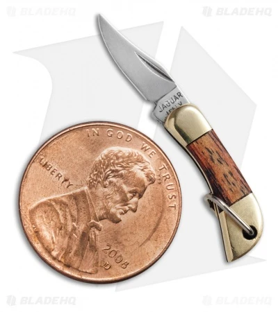 Maserin Mignon Miniature Slip Joint Knife Wood (0.51" Satin) 699/T - Image 3