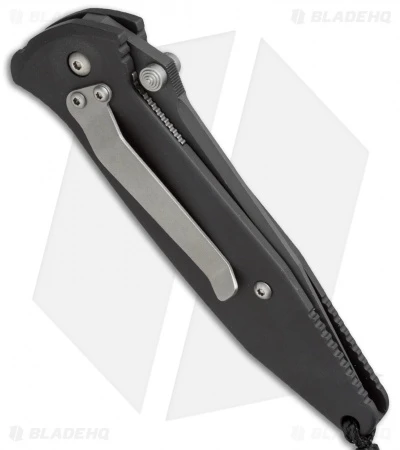 Microtech Mini Socom Manual Knife Black Aluminum (3.25" Black) 07/1998 - Image 3