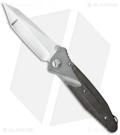 Marfione Custom Socom Bravo Tanto Knife Canvas Micarta (4" Mirror)