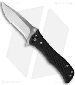 Ontario Small Spring Assisted Knife (2.5" Satin Serr) OAOSS