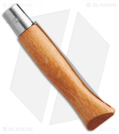 Opinel Knives No. 5 Carbon Steel Knife Beech Wood (2.4" Satin) - Image 2