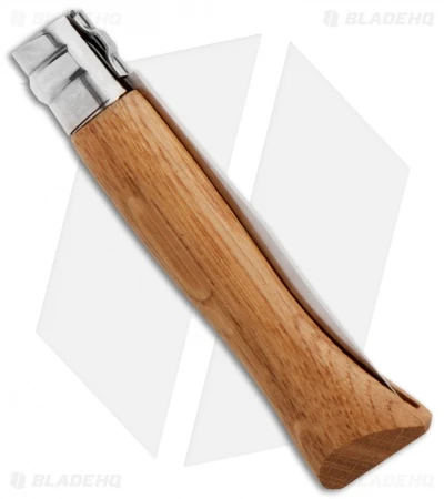 Opinel Knives No. 6 Stainless Steel Knife Walnut (2.9" Satin) #6 SS - Image 2