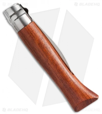 Opinel No. 9 Oyster & Shellfish Folding Knife - Padouk Wood (3.25" Satin) - Image 2
