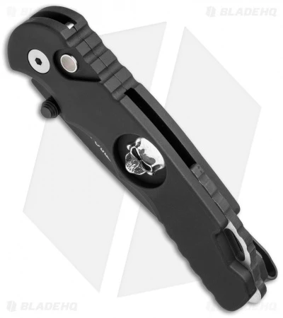 Pro-Tech Lerch TR-5 Skull Custom Spring Assisted Knife Black (3.25" Black) SA.70 - Image 2