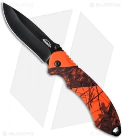 Remington Sportsman FAST 2.0 Spring Assisted Knife Camo (3.5" Black) R11619