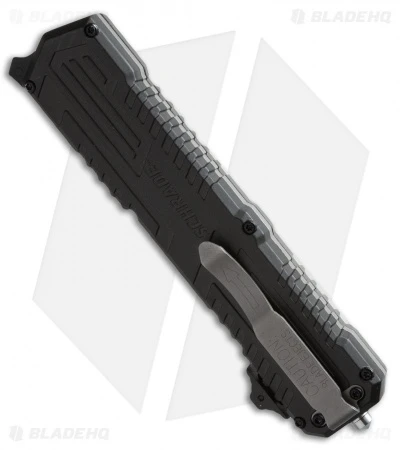 Schrade Viper OTF Assisted Opening Knife Black (3.5" Bead Blast) SCHOTF3C - Image 2