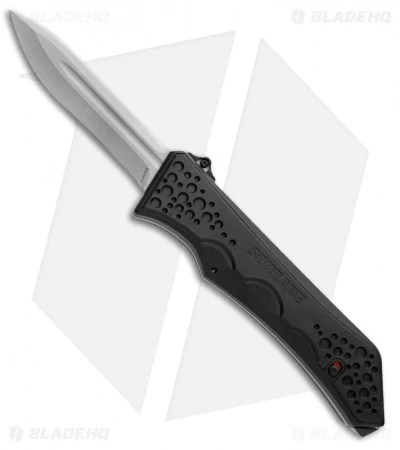 Schrade Spear Point OTF Spring Assisted Knife (3.5" Bead Blast) SCHOTF6
