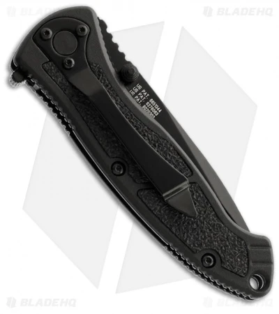 Smith & Wesson Medium SWATMB MAGIC Spring Assist Knife (3.2" Black Plain) - Image 2