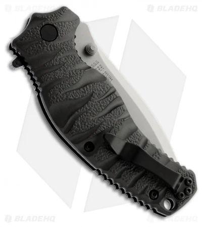 Smith & Wesson Black Ops Spring Assisted Knife (3.35" Bead Blast) SWBLOP4 - Image 2