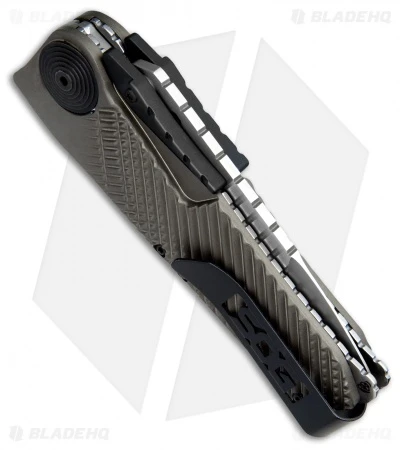 SOG Quake Spring Assisted Knife FDE Aluminum (3.5" Two-Tone) IM1001-BX - Image 3