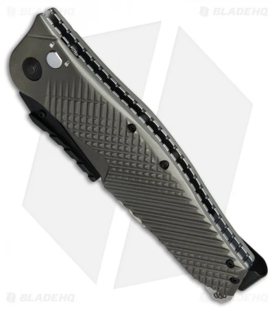 SOG Quake XL Spring Assisted Knife FDE Aluminum (4.5" Two-Tone) IM1101-BX - Image 2