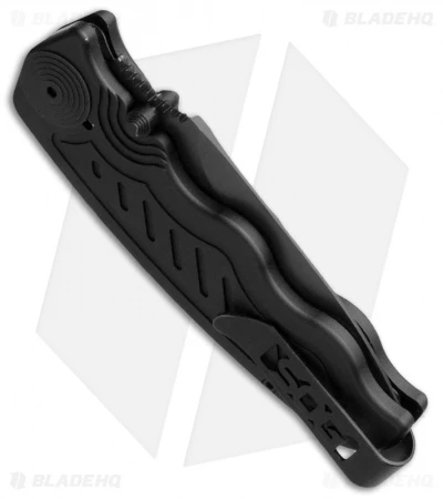 SOG Zoom Mini Drop Point Spring Assisted Knife (3.125" Black) ZM1002 - Image 2