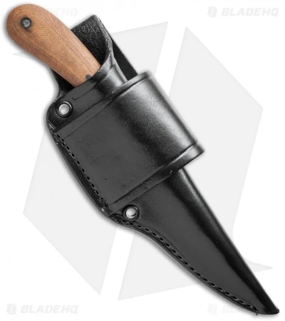 Winkler Knives Operator Fixed Blade Knife Tan Canvas Laminate (4" Caswell) - Image 2