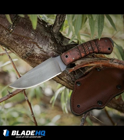 Winkler Knives Woodsman Fixed Blade Knife Tribal Maple (4.25" Caswell) - Image 5