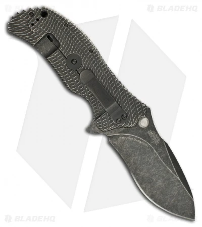 Zero Tolerance 0300BW Assisted Opening Knife (3.75" Blackwash) ZT - Image 2