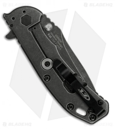 Zero Tolerance Hinderer 0566BW Assisted Opening Knife G-10 (3.25" BlackWash) ZT - Image 2